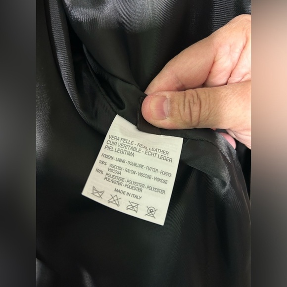 NWT Bruno Magli Leather Jacket - Picture 3 of 5